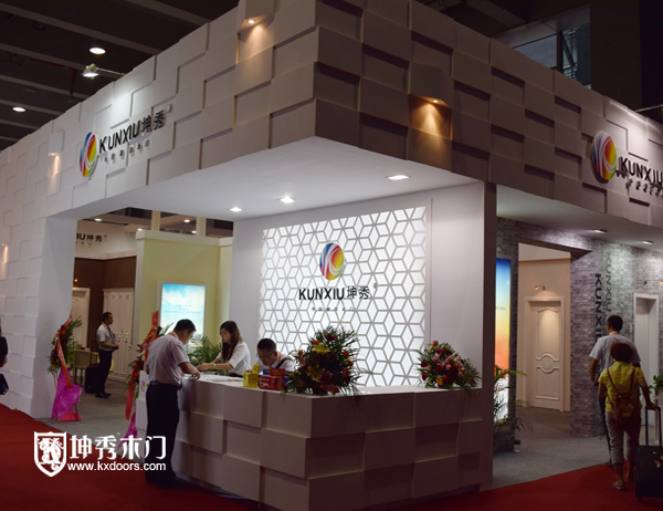 重庆坤秀木门展会展示