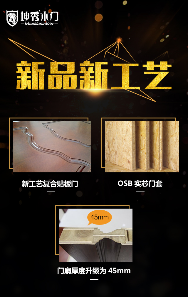 重庆坤秀木门新品新工艺